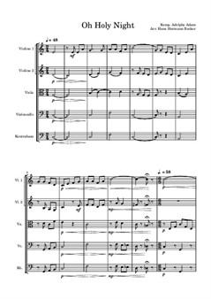 Oh Holy Night, Strings